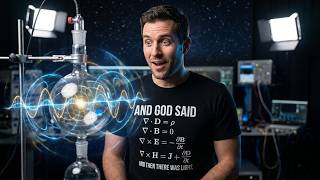 The Physics of Light: Why You Need the And God Said Maxwell T-shirt