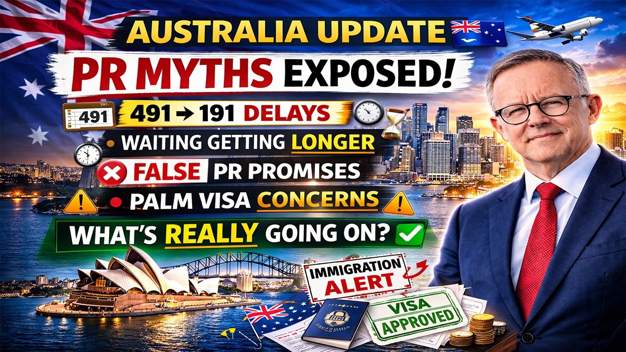 🚨🇦🇺 Проверка реальности получения австралийской визы: мифы о ПМЖ, задержки по формам 491–191 и ри...