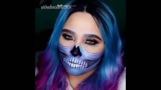 Top 15 Easy Halloween Makeup Tutorials Compilation 2016 #1
