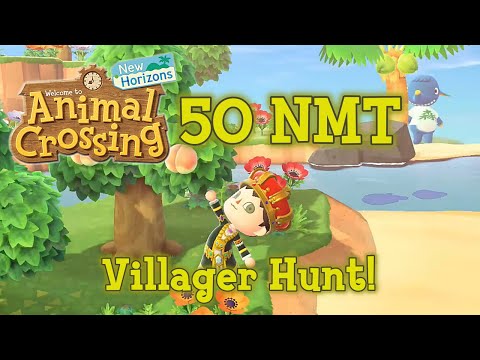 50 NMT Villager Hunt - SO MANY DUPLICATES! | Animal Crossing New Horizons