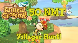 50 Nmt Villager Hunt  So Many Duplicates  Animal Crossing New Horizons