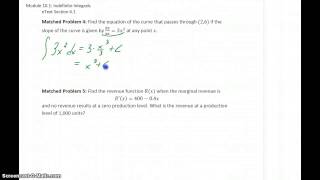 MATH 151 Module 10.1 Matched Problem 4