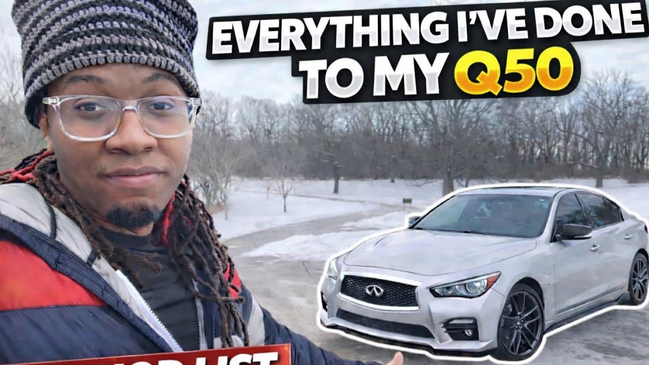 Все модификации, которые я сделал на своем Q50! (6 месяцев владения)