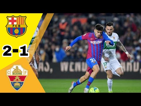 ملخص مباراة برشلونة والتشي اهداف برشلونة ضد التشي اليوم 