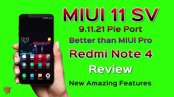MIUI 11 SV 9.11.21 for Redmi Note 4 (Mido) Review, Better than MIUIPro & huge Customization - Pie