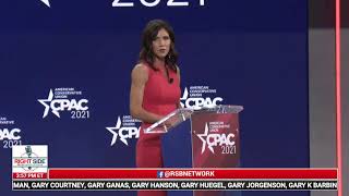 Governor Kristi Noem (R-SD) Full Speech at CPAC 2021 in Orlando, FL 2/27/21