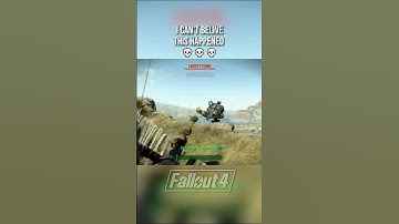 Fallout 4 Defeating Liberty Prime with Nuke Minigun 💀