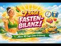 10 Tagen Fasten Challenge: Tag 7. Fazit nach einer Woche. Wieviel habe ich verloren?