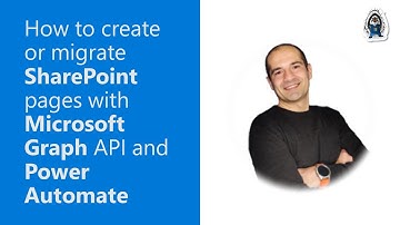 How to create or migrate SharePoint pages with Microsoft Graph API and Power Automate