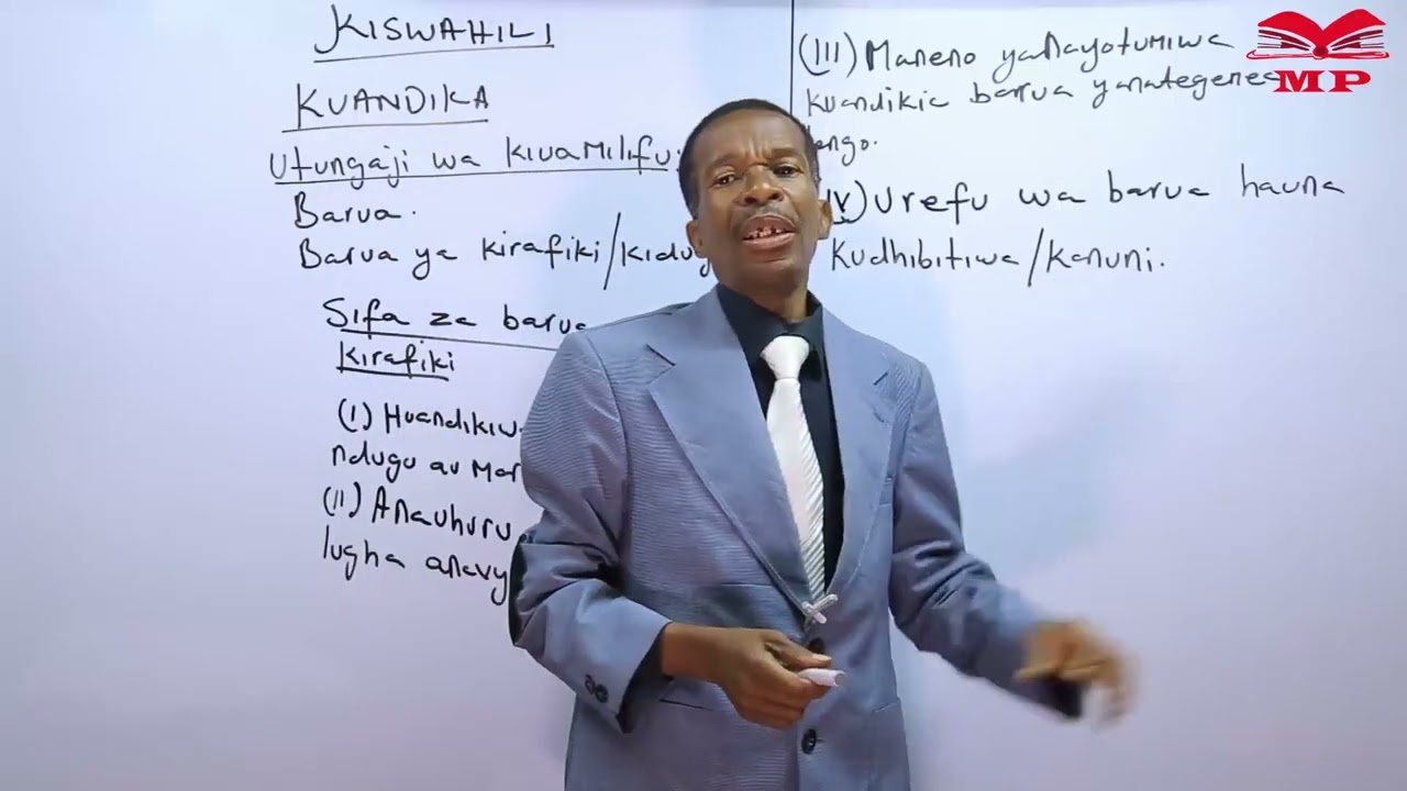 BARUA YA KIRAFIKI LESSON 5