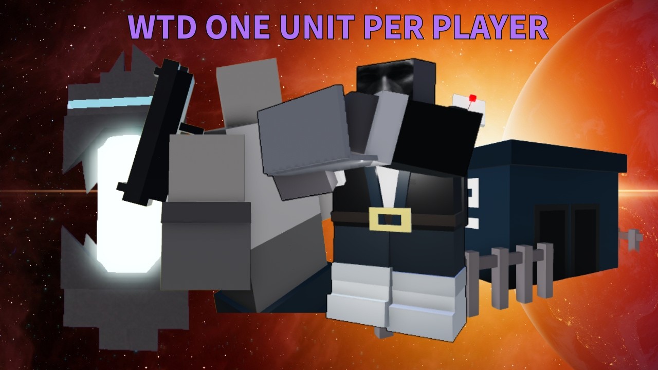 WTD CHALLENGE ONE UNIT PER PLAYER!!!!! WTD 1.18.1