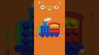 "Train pop it speed run🧮🚆😲" #popit #games #popitspinner