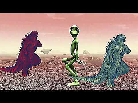 El Chombo Dame Tu Cosita | YENİ AKIM YEŞİL UZAYLI TİMSAH İLE DANS #dametucosita