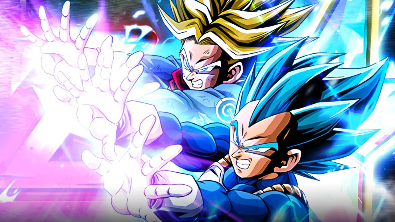 THE BEST EZA EVER CREATED IN DOKKAN BATTLE! INT VEGETA & TRUNKS!