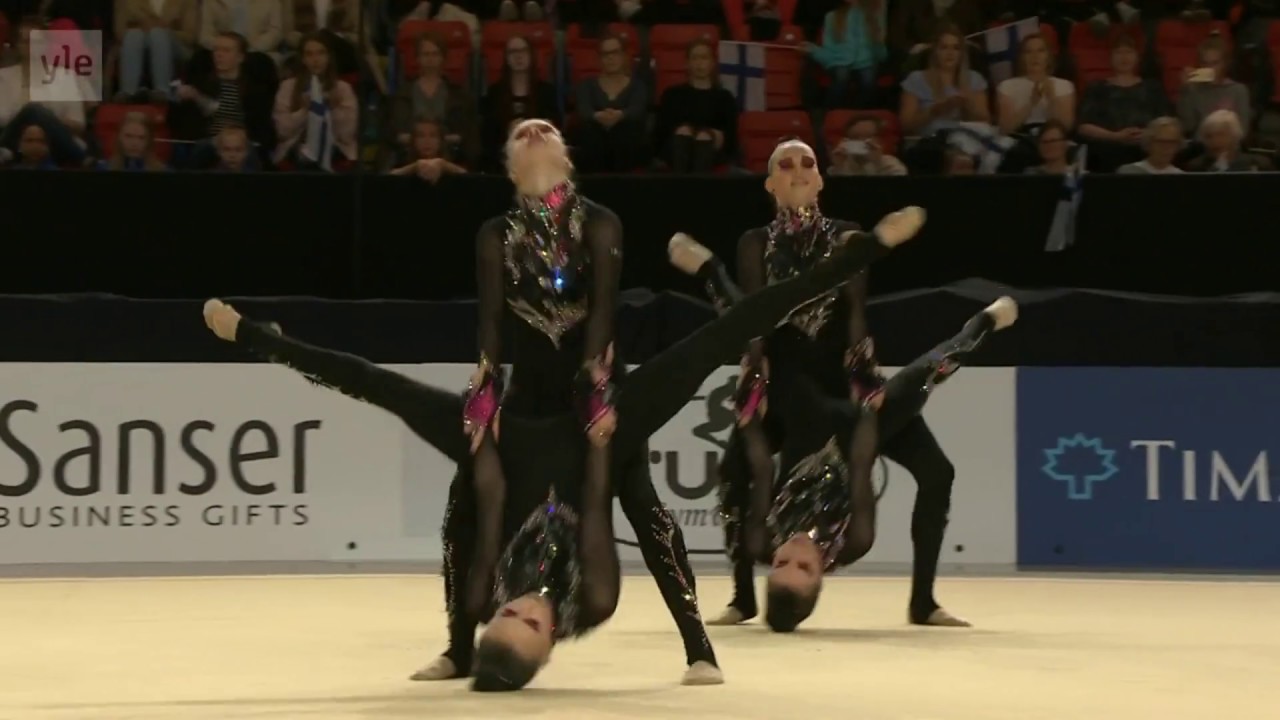 FIN Minetit Elite, Joukkuevoimistelun MM-kilpailut AGG Helsinki 2017 preliminaari