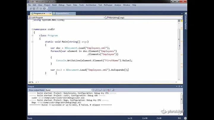 Make apps dynamic using the ExpandoObject in C# 4 | Pluralsight