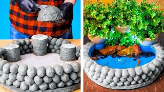 CUTE CEMENT CRAFTS FOR YOUR HOME