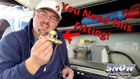 Extend a Stay Propane Adapter for your Motorhome!