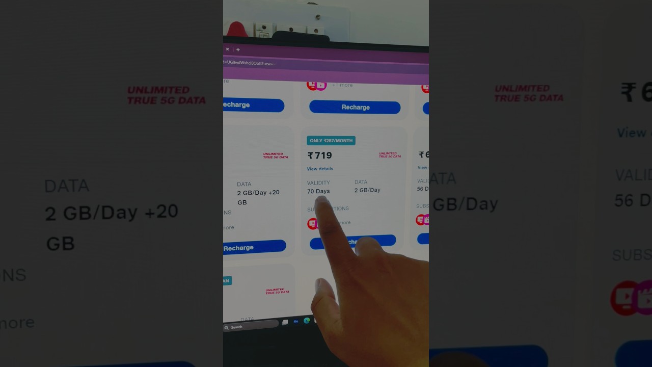 Jio 719 recharge plan details 