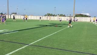 LSU offense - Gauntlet Drill