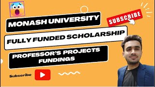 Research Postgraduate &PhD Scholarship at Monash University Malaysia | Professor's Acceptance Letter