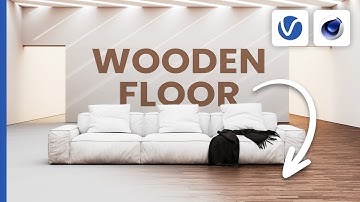 Wood Floor Material with V-Ray for Cinema 4D