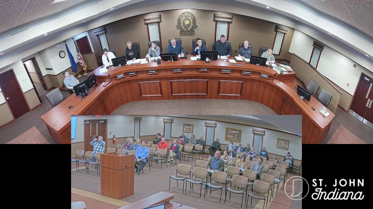 Town of St. John, Indiana 10-26-2022 Town Council Meeting