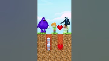 Thumbnail of Grimace Shake' family vs Skibidi Toilet's family? - minecraft animation