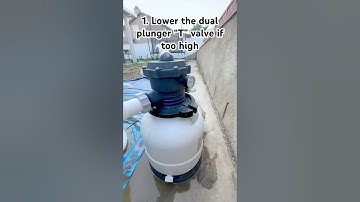 Intex Sand Pump Low Flow Fix #abovegroundpool #intex #diy