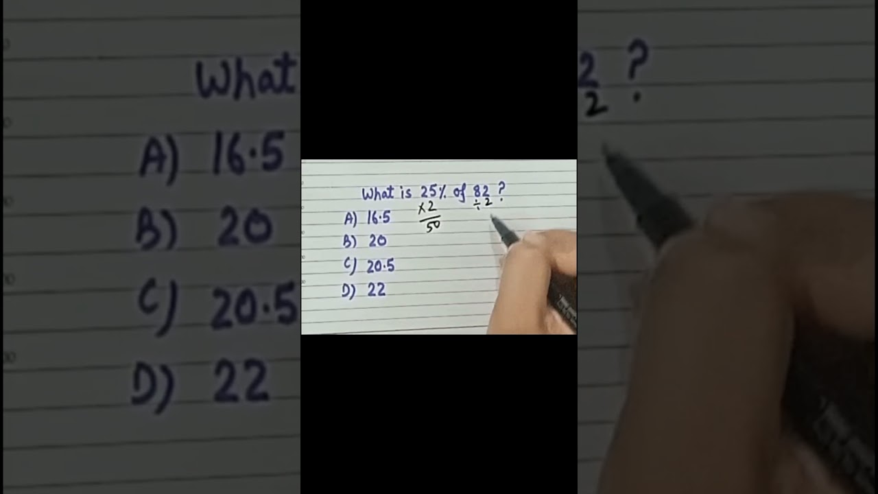Simplifying Percentage Maths  Trick | SAT and ACT Test Help Hack 