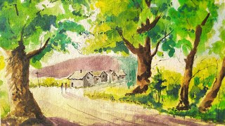 Youtube Watercolor Landscapes 1