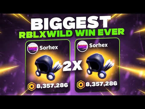 RBLXWILD BIGGEST WIN EVER! 