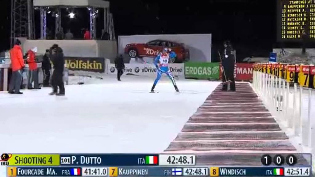 Biathlon 20 km individuale Oestersund