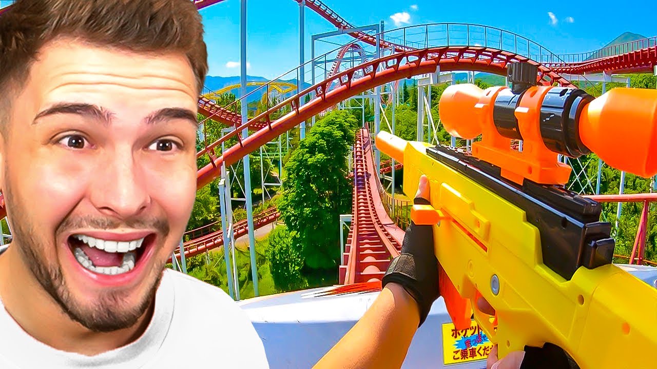 Das BESTE NERF BATTLE im FREIZEITPARK! (extrem)