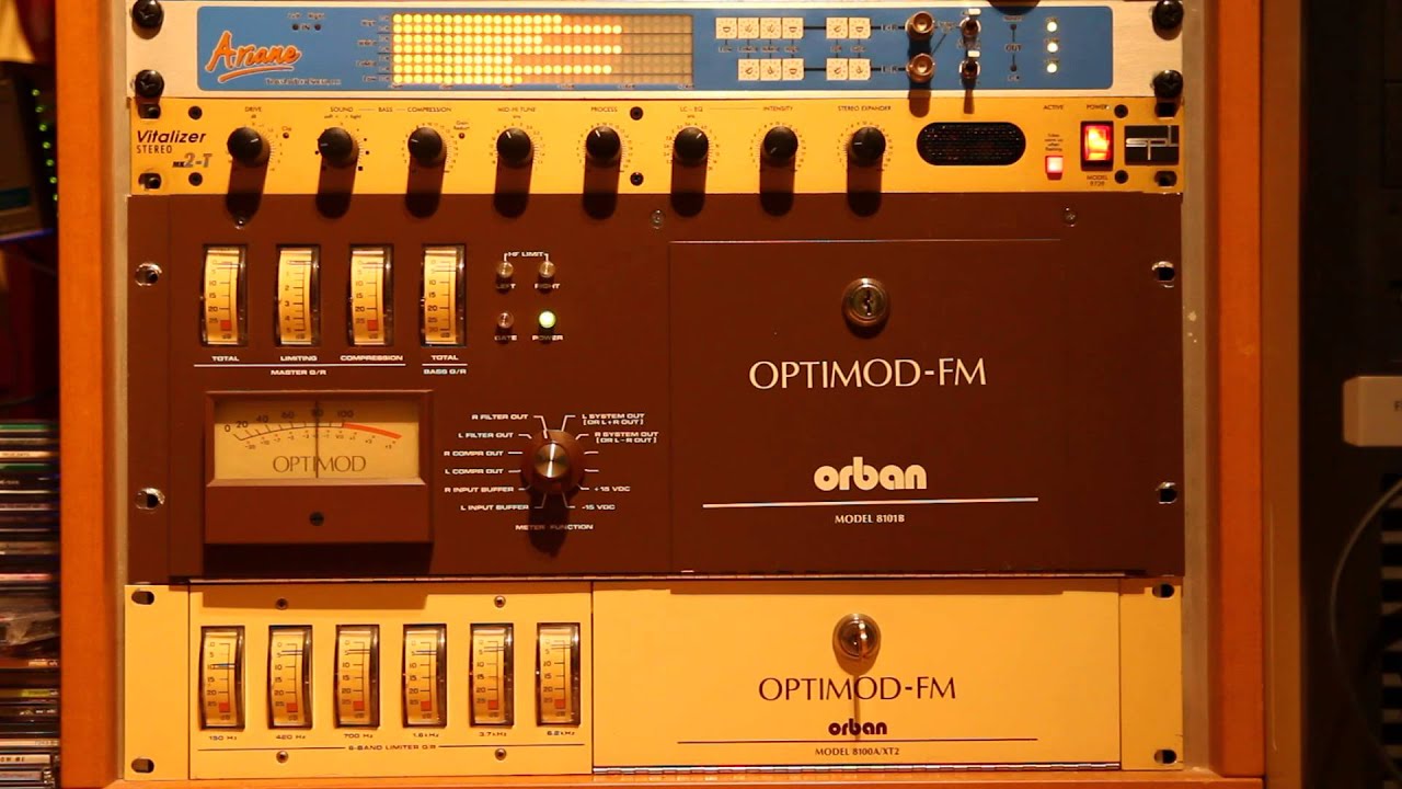 Translantech Ariane & SPL Vitalizer MK2-T & Orban Optimod 8101b/XT2