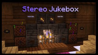 Minecraft 1.21.4: How To Build A Stereo Jukebox System (Redstone)