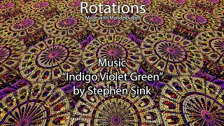 Fractal Rock | Rotations | Indigo Violet Green (Guitar Instrumental)