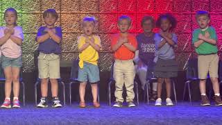Layla’s 2022 Preschool Graduation part 4. Singing We are off to Kindergarten!