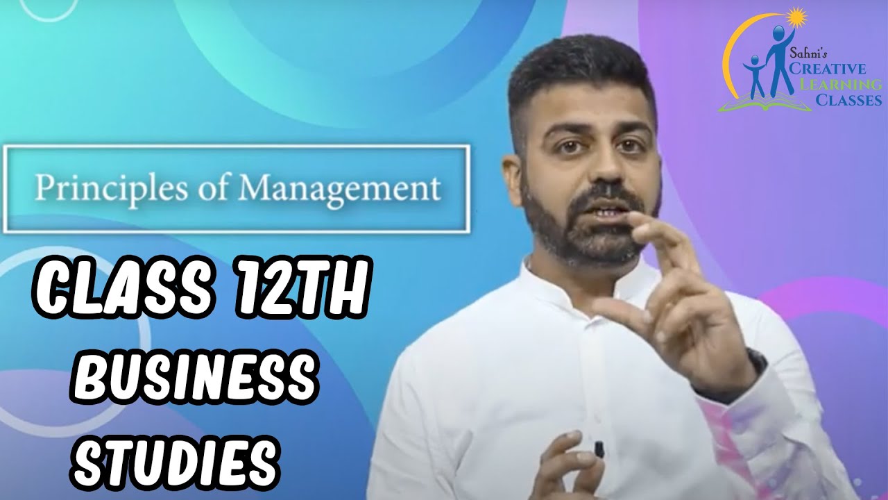 Principles of Management By Munish Sahni | Class 12th Business Studies