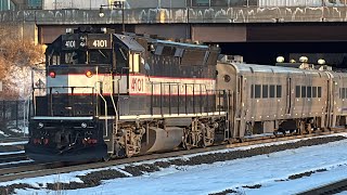 A Few NJ Transit Trains at Secaucus Junction