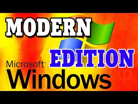 Установка сборки Windows XP Modern Edition