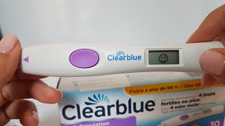 معرفة يوم الإباضة بالضبط في أقل من خمس  #clearblue دقائق