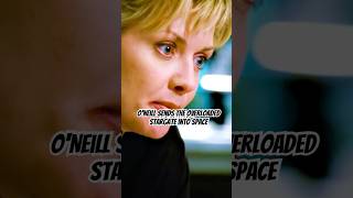O'Neill sends the overloaded Stargate into space #stargate #shorts #foryou #series