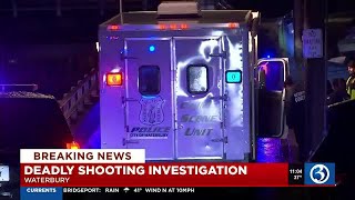 Waterbury police investigate deadly shooting on Robbins Street