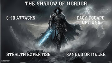 Shadow of Mordor: Echo Knight/Monk/Ranger [Dungeons and Dragons 2024 5th Edition Character Build]