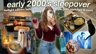 Information the ULTIMATE early 2000s fall sleepover 🍎 twilight edition, y2k nostalgia, cooking & physical media Guide