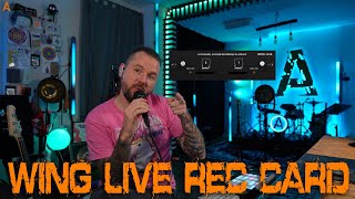 Behringer WING Live Card - all you need to know