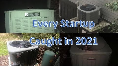 HVAC Startup Compilation | Every Startup I Caught in 2021