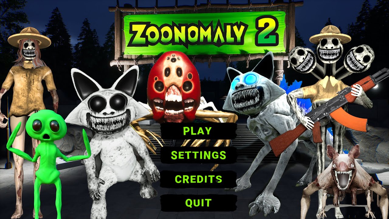 Zoonomaly 2 Offcial Teaser Full Game Play - Collection of new monsters and mysteries of Bloom o'Bang