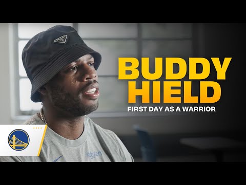 Buddy Hield's First Day As A Golden State Warrior